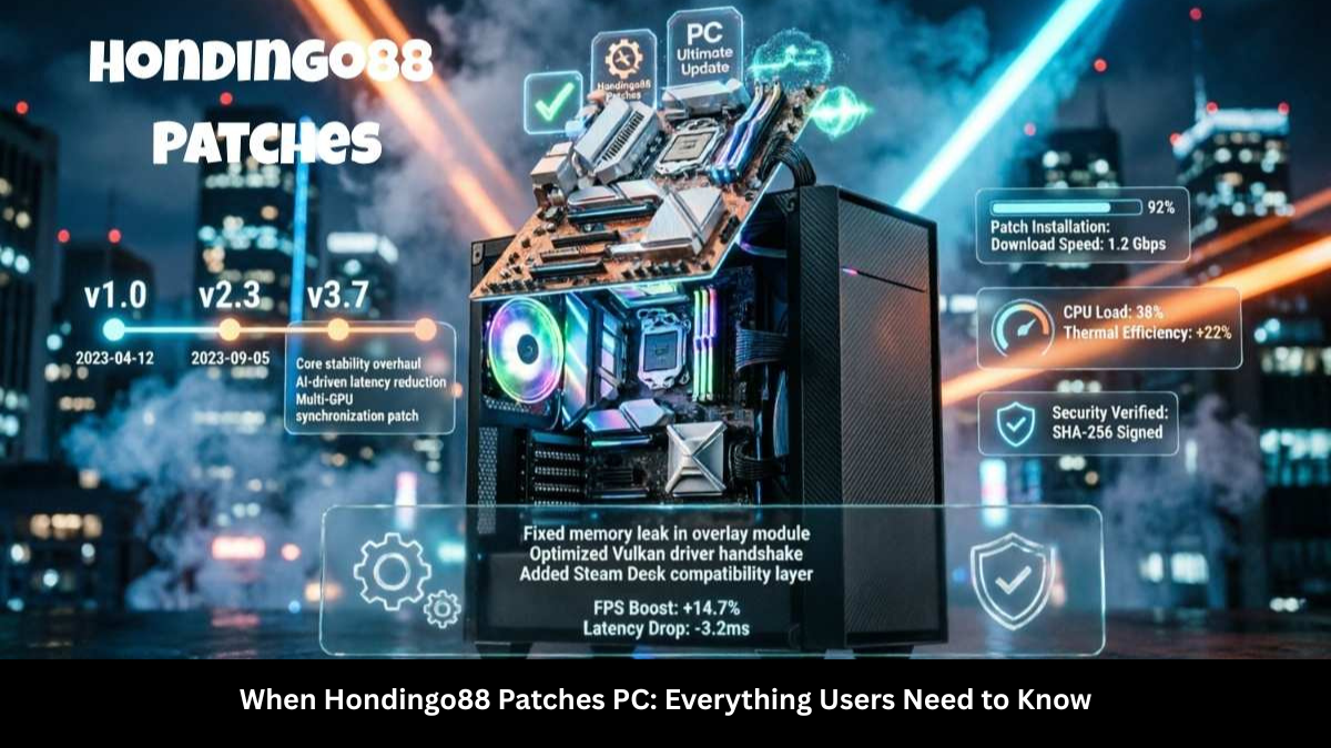 when hondingo88 patches pc