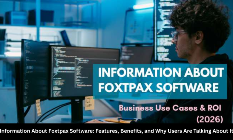 information about foxtpax software