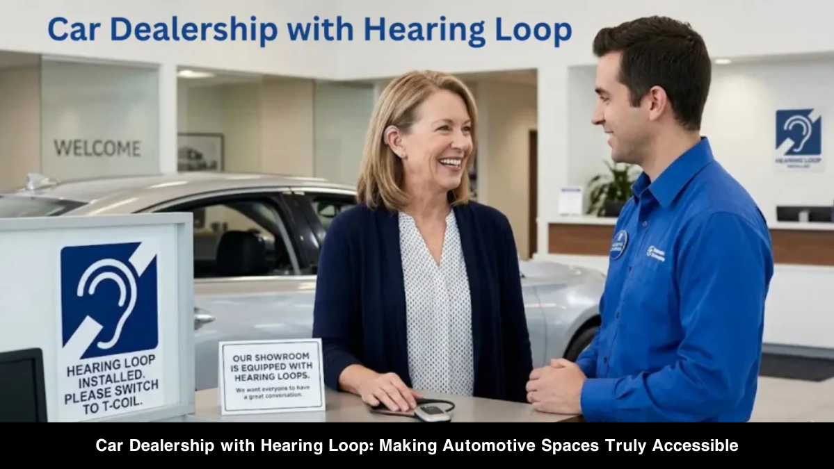Car Dealership with Hearing Loop