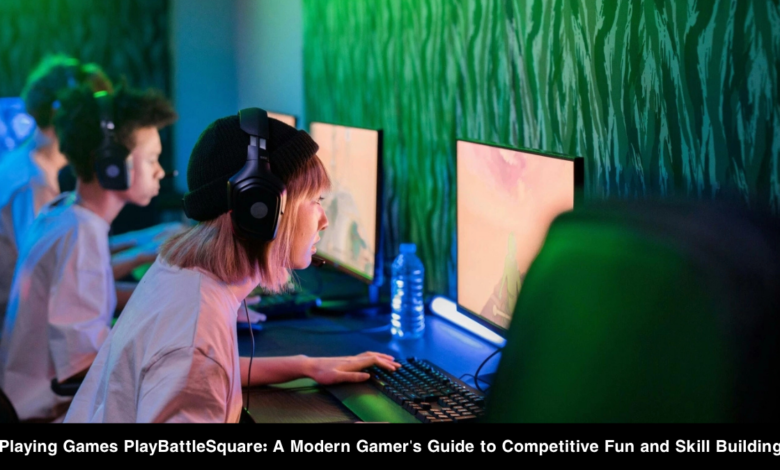 Playing Games PlayBattleSquare