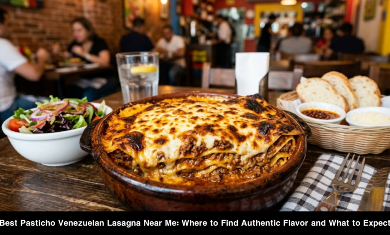 Best Pasticho Venezuelan Lasagna Near Me