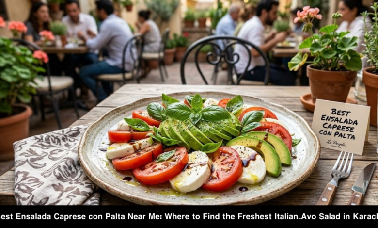 Best Ensalada Caprese con Palta Near Me
