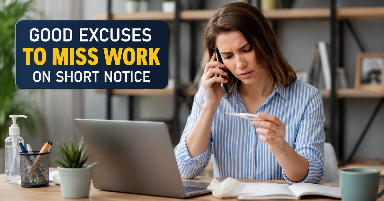 good excuses to miss work on short notice