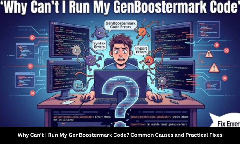 why can't i run my genboostermark code