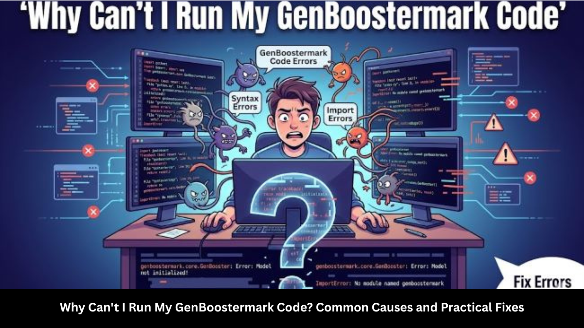 why can't i run my genboostermark code