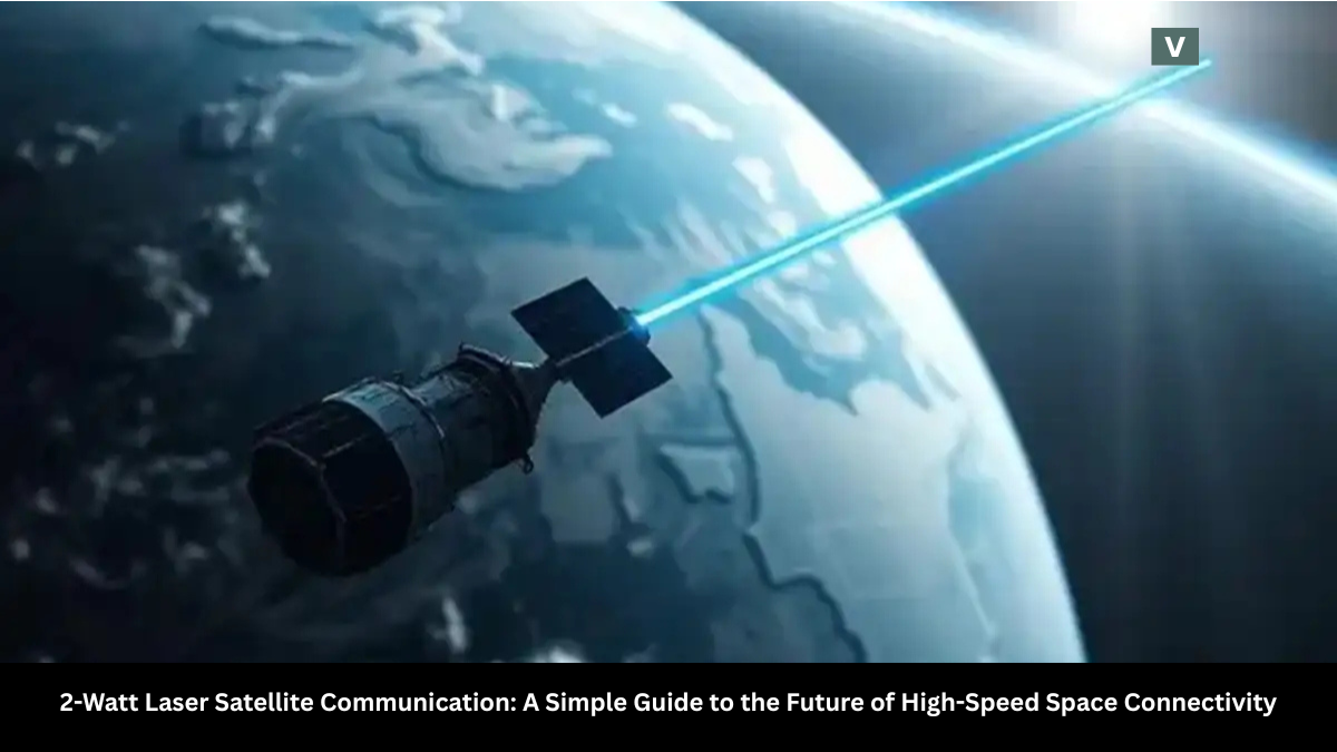 2-watt laser satellite communication