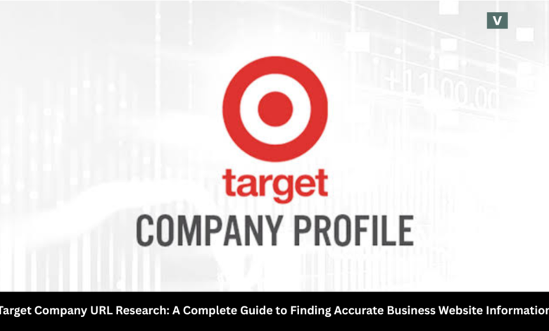 target company url research