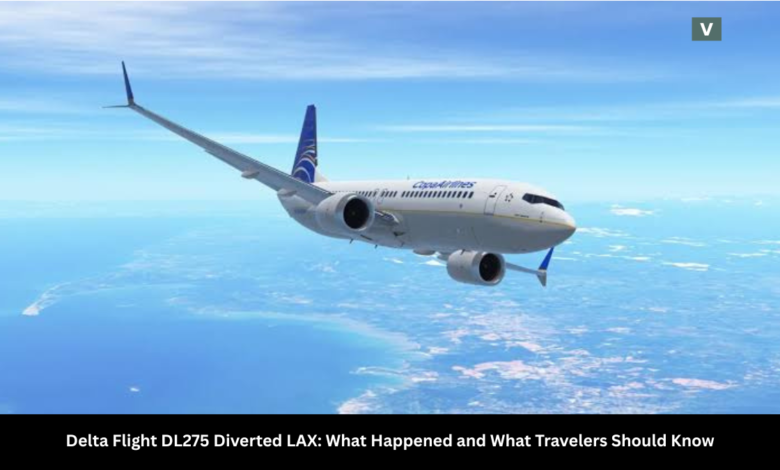 delta flight dl275 diverted lax