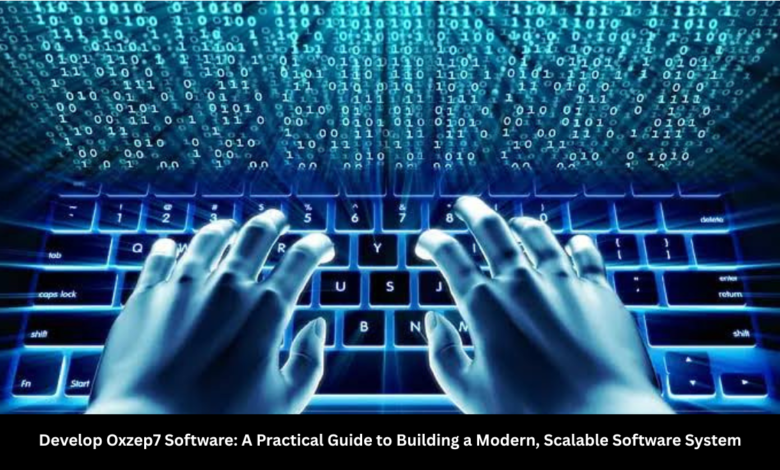 develop oxzep7 software
