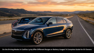 do the driving modes in cadillac lyriq offer different ranges or battery usages?